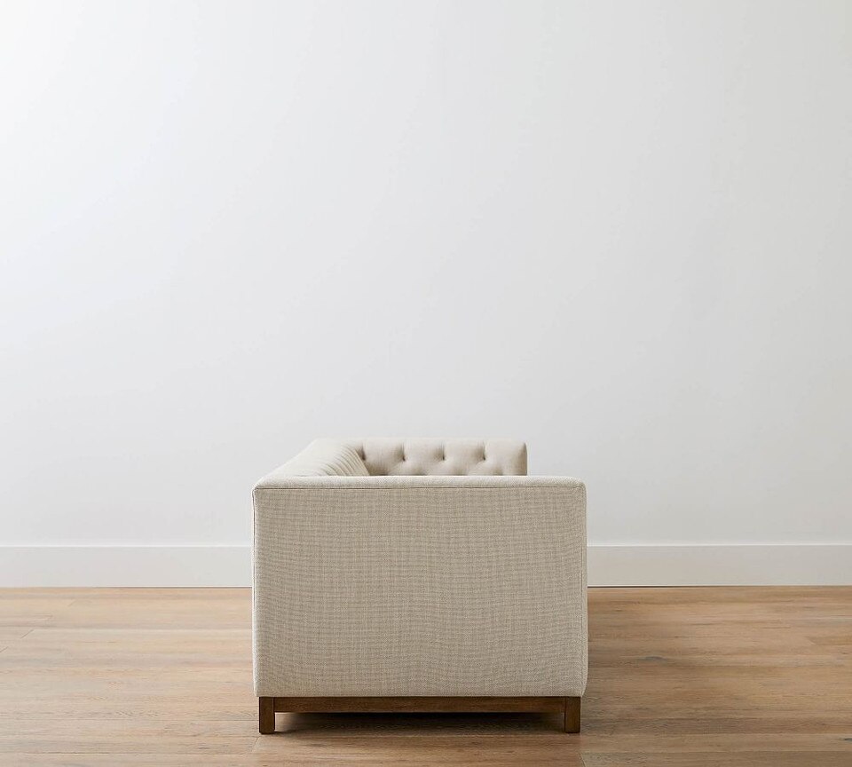 Henley Tufted Upholstered Sofa Collection Pottery Barn Australia